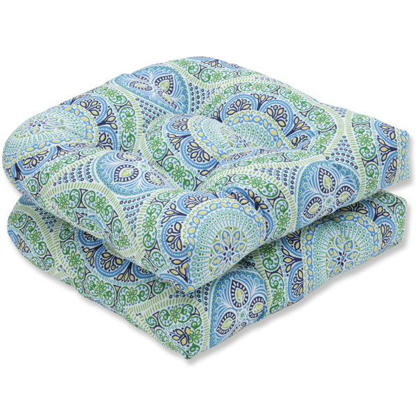 Charlton Home® Devrek Wicker Indoor/Outdoor Rocking Chair Cushion